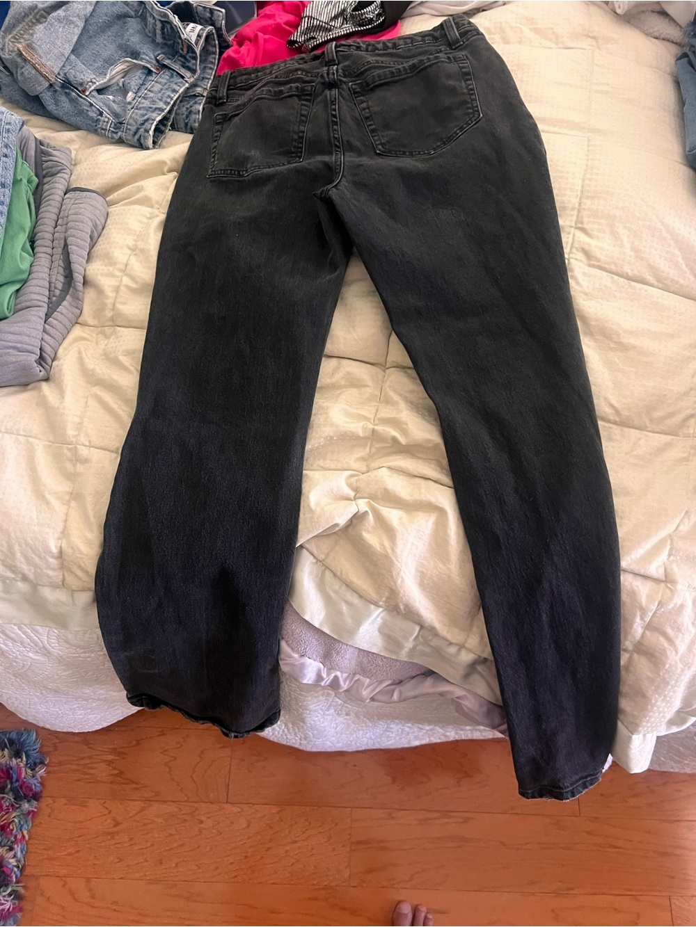 wild fable Black Wide-Leg Jeans